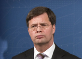 J.P. Balkenende is een beetje somber
